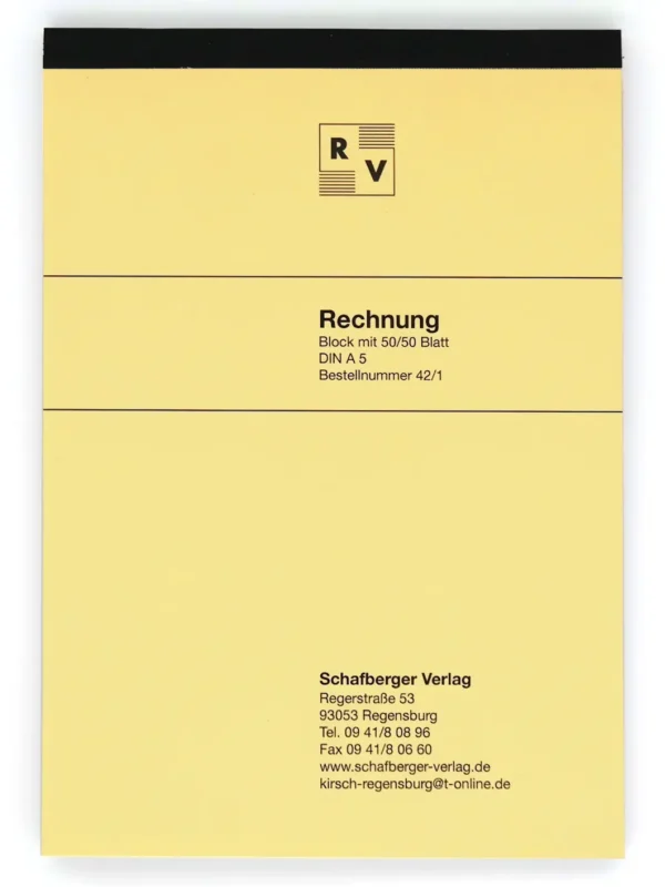 Rechnungsblock Hotel – Bild 4