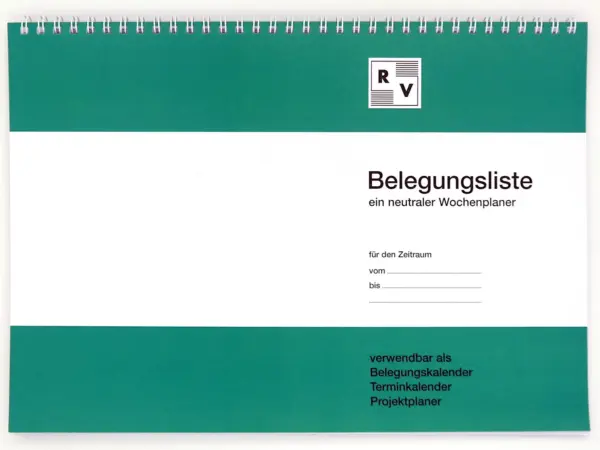 Belegungsliste
