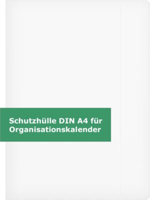 Plastikschutzhülle für Organisationskalender