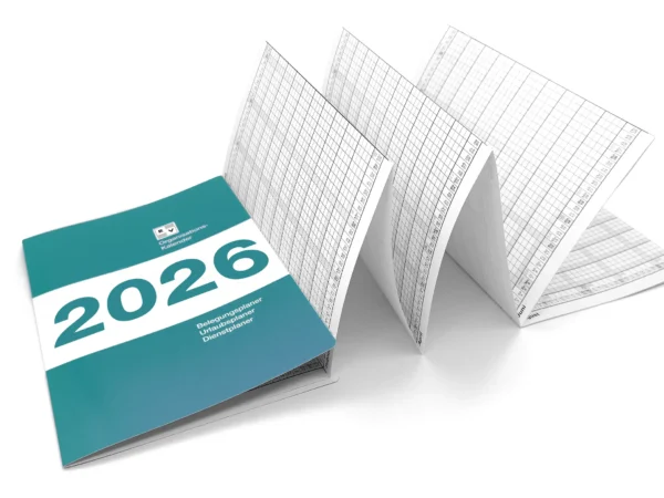 Organisationskalender 2026 Papier und digital – Bild 2