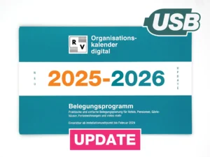 Organisationskalender 2026 digital Update