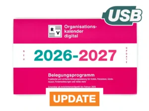 Organisationskalender 2027 digital Update